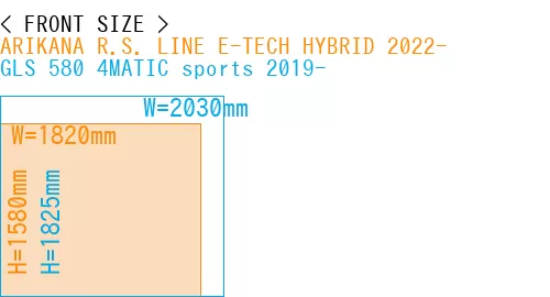 #ARIKANA R.S. LINE E-TECH HYBRID 2022- + GLS 580 4MATIC sports 2019-